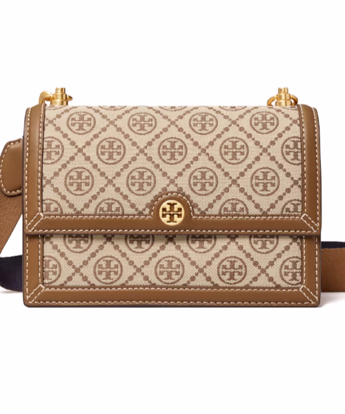 Tory Burch T Monogram Jacquard Small Shoulder Bag