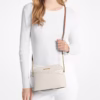 Michael Kors Jet Set Travel Medium Logo Dome Crossbody Bag