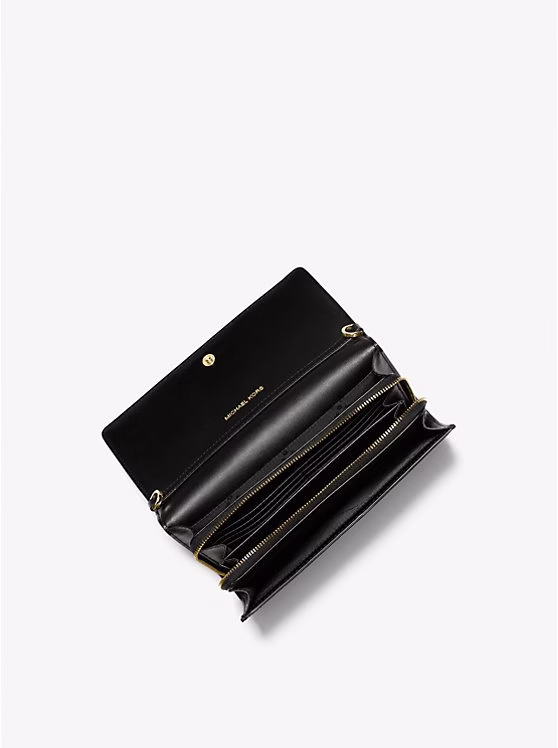 Michael Kors Jet Set Large Leather Crossbody Bag