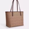 Coach City Tote In Signature Canvas