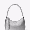 Michael Kors Jet Set Charm Small Metallic Leather Pochette