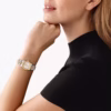 Michael Kors Lexington Three-Hand Two-Tone Gold & Stainless Steel Watch