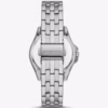 Michael Kors Mini Pilot Baguette Rainbow Pavé Silver-Tone Watch