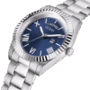 GUESS Mens Silver Tone Day/Date Watch