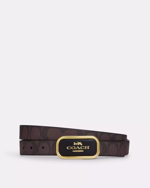 Coach Signature Buckle Cut To Size Morgan Belt, 25 Mm