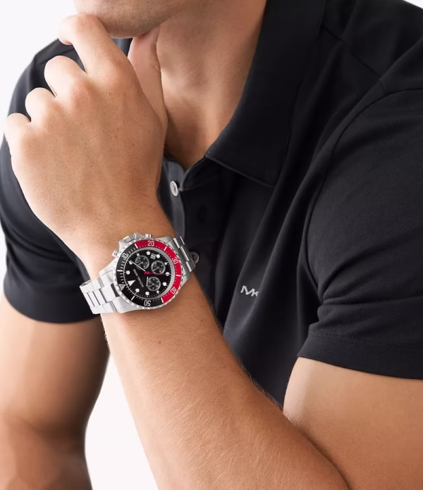 Michael Kors Everest Chronograph Stainless Steel Watch