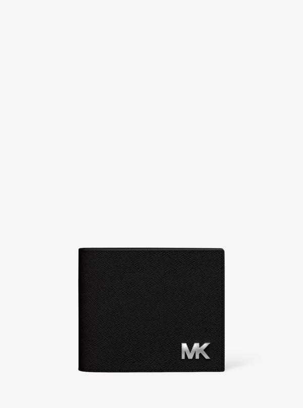 Michael Kors Cooper Saffiano Leather Billfold Wallet With Passcase