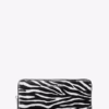 Michael Kors Jet Set Travel Zebra Print Calf Hair Continental Wallet