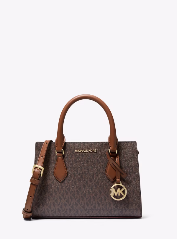 Michael Kors Sheila Small Signature Logo Satchel